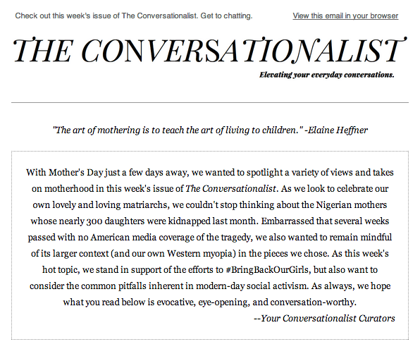 The Conversationalist #7