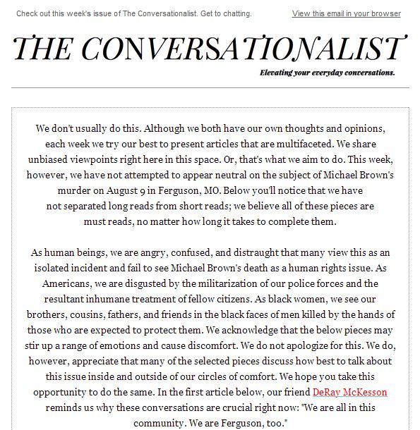 The Conversationalist 22